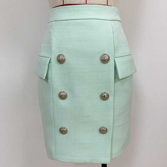 Minifalda Profesional Europea con Diseño León