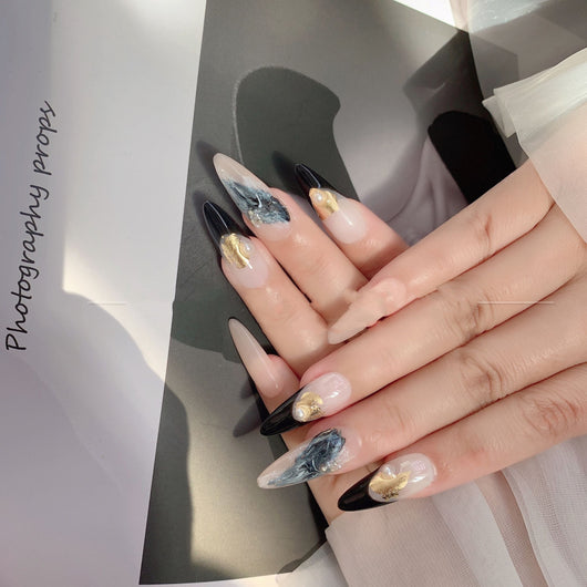 Parches de Uñas Nude Transparente - Acabado Cristalino y Duradero - Image 11