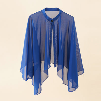 Chal Protector Solar de Gasa Transpirable con Botones para Mujer - Image 14