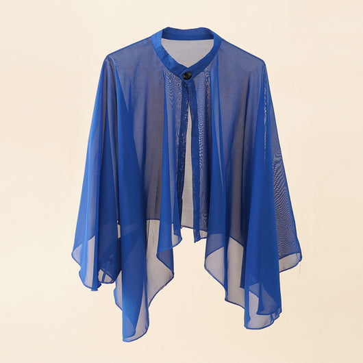 Chal Protector Solar de Gasa Transpirable con Botones para Mujer - Image 14