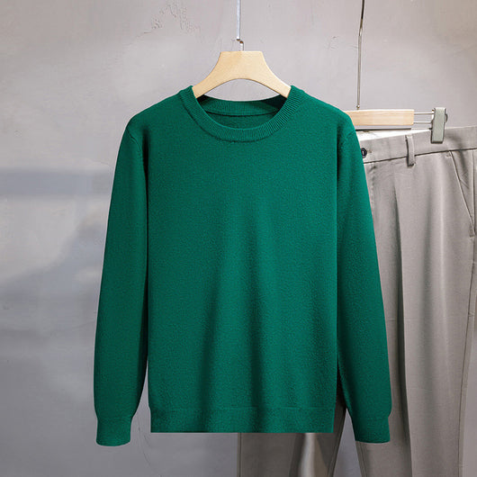 Suéter Holgado Oversized Cuello Redondo para Hombre - Image 15