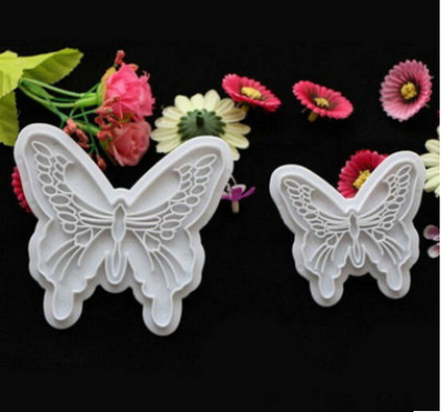 Molde Resorte Mariposa para Fondant - Cortador y Grabador 2 Piezas - Image 3