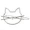 Gato Perla Plateado