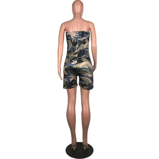 Mono Camuflaje con Escote Envolvente - Image 2