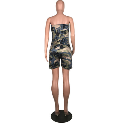 Mono Camuflaje con Escote Envolvente - Image 2