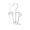 Secador de Zapatos Acero Inoxidable Premium con Soporte Organizador