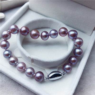 Pulsera Púrpura Princesa Elegancia Simple - Image 4