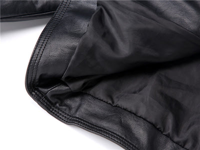 Chaqueta de Cuero Estilo Motociclista para Niños y Niñas - Image 6