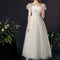 Vestido de Novia Elegante y Minimalista para Cena
