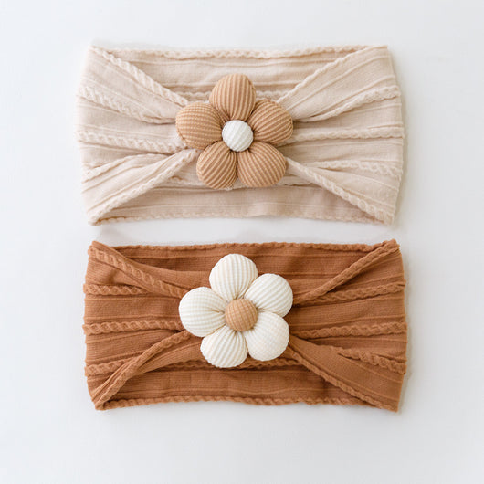 Diadema Infantil Flores Delicadas para Verano