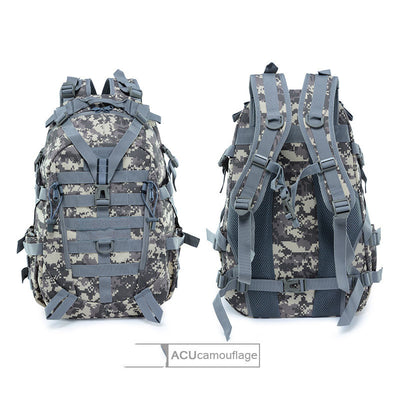 Mochila Táctica Militar Doble Compartimento con Bolsa de Cintura Desmontable - Image 17