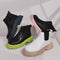 Botas Street Wild de Suela Gruesa y Punta Redonda