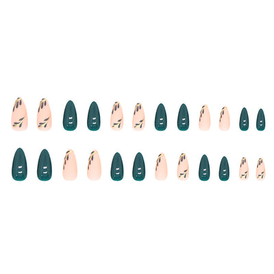 Diseño de Uñas Acrílicas Brillantes Dobles - Image 5