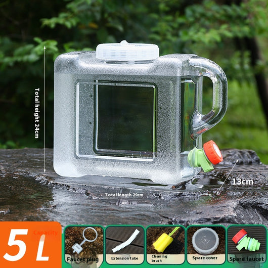 Cubo de Agua Portátil con Grifo para Camping y Viajes - Image 7