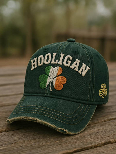 Gorra de Béisbol con Trébol Bordado y Ajuste Snapback para Hombre - Image 7