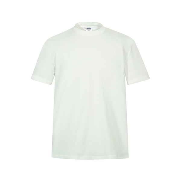 Camiseta Suelta de Manga Corta en Color Sólido para Hombre - Image 4