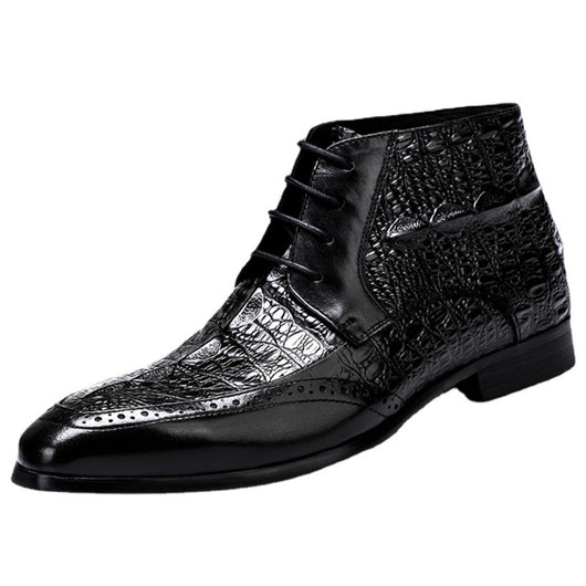 Botas Casuales Altas de Cuero Genuino para Hombre - Image 8