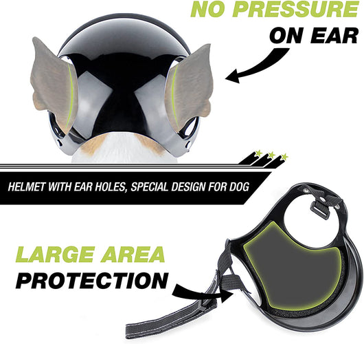 Casco Decorativo para Mascotas - Diseño Moto - Image 5