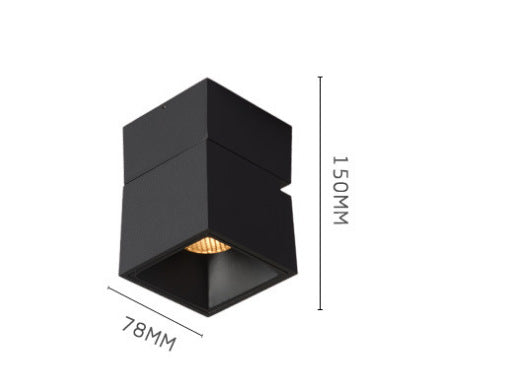 Foco LED Cuadrado Plegable 360° Empotrable - Image 6