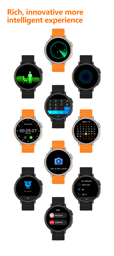 Reloj Inteligente AMOLED 1.6" Llamadas Bluetooth - Image 52