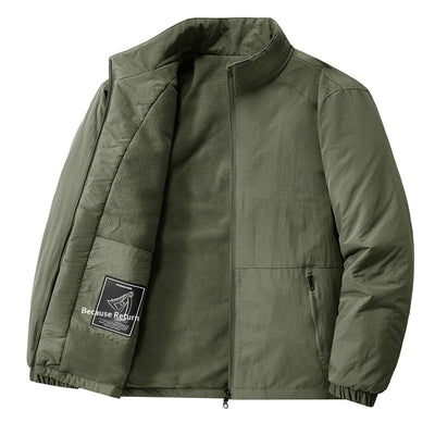 Chaqueta Deportiva Acolchada con Cuello Alzado para Hombre - Image 6