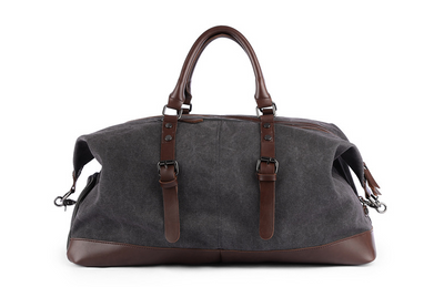 Bolsa de Lona Retro para Viajes - Mochila de Gran Capacidad para Hombre - Image 3