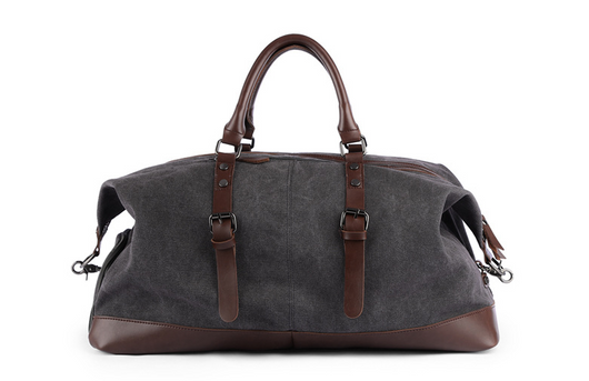 Bolsa de Lona Retro para Viajes - Mochila de Gran Capacidad para Hombre - Image 3