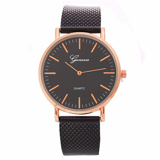 Reloj Pulsera Geneva para Mujer - Diseño Moderno y Elegante