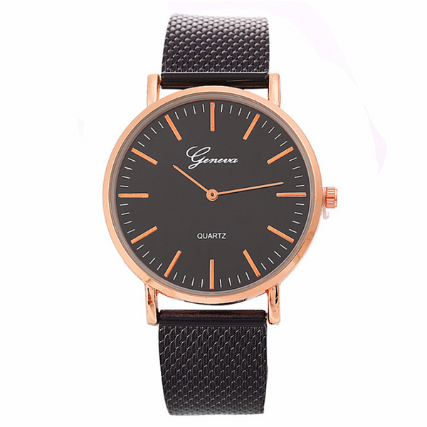 Reloj Pulsera Geneva para Mujer - Diseño Moderno y Elegante