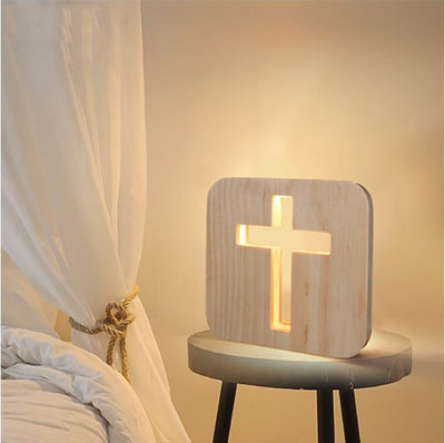 Lámpara de Noche en Madera Calada - Image 14