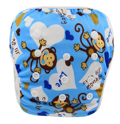 Pañal de Baño Ajustable Impermeable Unisex para Bebé - Image 26