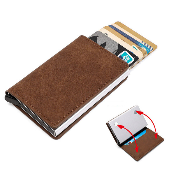 Cartera Antirrobo para Hombre con Múltiples Compartimentos de Tarjetas