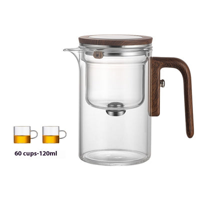 Tetera de Vidrio con Filtro Separador Resistente al Calor - Image 8