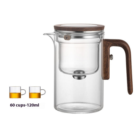 Tetera de Vidrio con Filtro Separador Resistente al Calor - Image 8