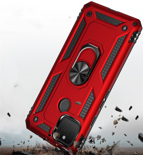 Funda Protectora Sergeant con Anillo Antichoque para Teléfono
