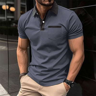 Polo Slim Fit con Bolsillo de Solapa para Hombre - Image 14