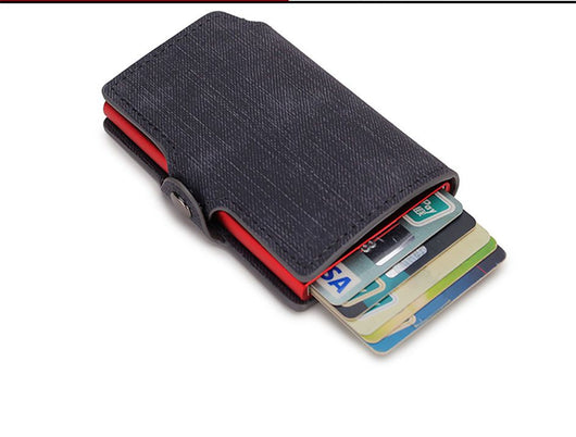 Cartera Automática de Aluminio con Doble Compartimento para Tarjetas - Image 16