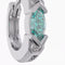 Eye Of Horus Earrings 925 Plateado-plated Earrings Aqua Verde Single