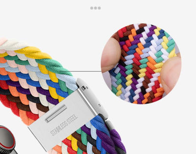 Correa de Reloj Elástica Tejida en Nylon con Cierre de Bucle - Image 19