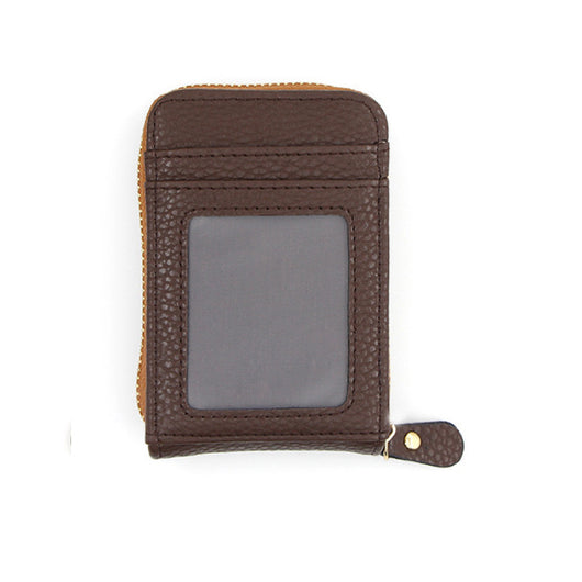 Cartera Organizadora de Cuero Estilo Coreano - Porta Tarjetas Compacta - Image 5