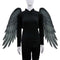Alas de Ángel Oversized Unisex Negro y Blanco para Halloween