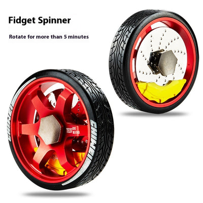 Giroscopio de Aleación de Aluminio - Juguete Antiestrés Fidget Spinner Premium - Image 2