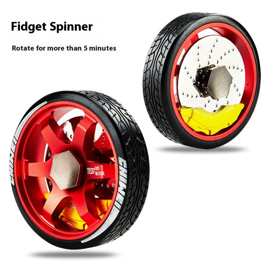 Giroscopio de Aleación de Aluminio - Juguete Antiestrés Fidget Spinner Premium - Image 2