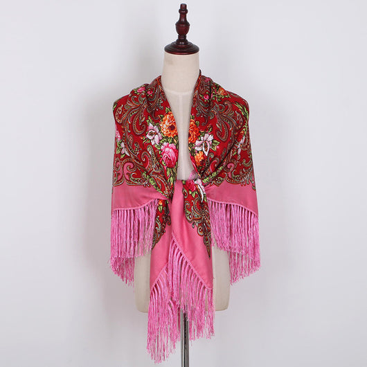 Pañuelo Étnico Oversized de Algodón Premium - Image 24