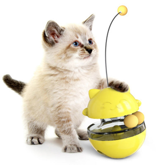Juguete Interactivo Gato de la Suerte con Pista Giratoria y Bola - Image 20