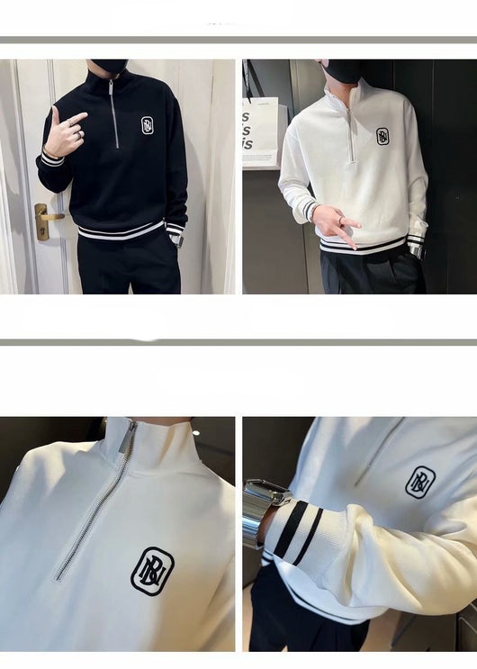 Suéter Cuello Alto Slim Fit para Hombre - Pullover Otoño Elegante - Image 5