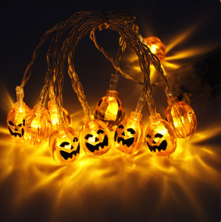 Guirnalda LED de Calabazas para Halloween - Luces Decorativas