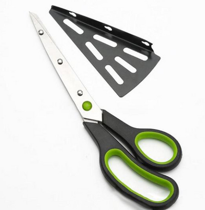 Tijeras para Pizza Multiuso de Acero Inoxidable con Pala Integrada - Image 7