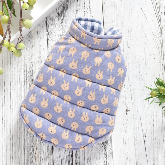 Abrigo Térmico Reversible para Perros - Chaleco de Algodón Doble Cara - Image 7
