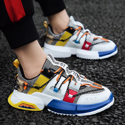 Zapatillas Deportivas Retro Casual para Hombre con Costura Premium - Image 4